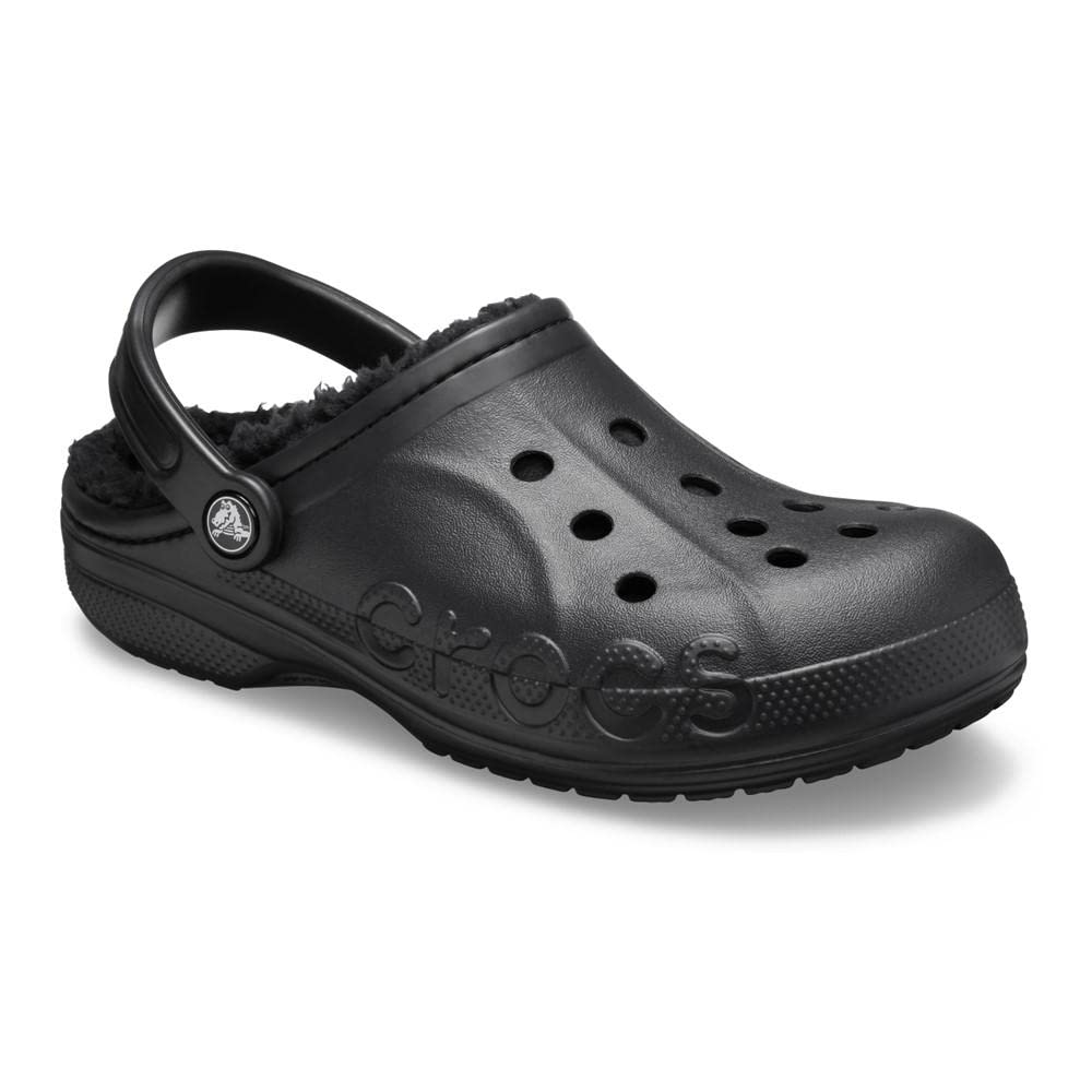 Crocs Baya Lined Clog - Unisex Black/Black Shoe Deals Outlet