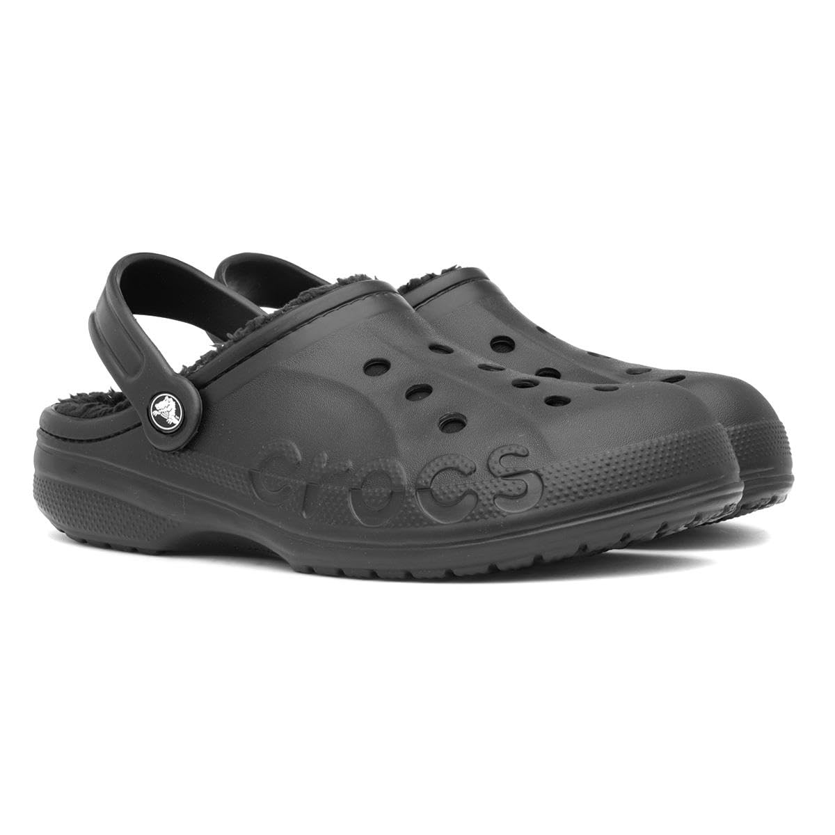 Crocs Baya Lined Clog - Unisex Black/Black Shoe Deals Outlet
