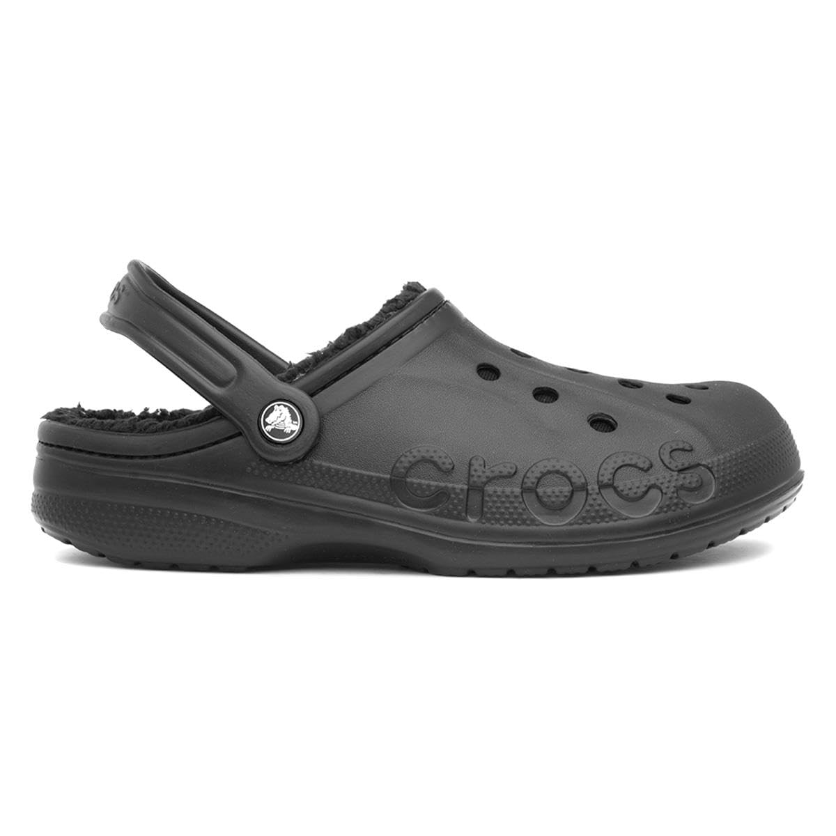 Crocs Baya Lined Clog - Unisex Black/Black Shoe Deals Outlet