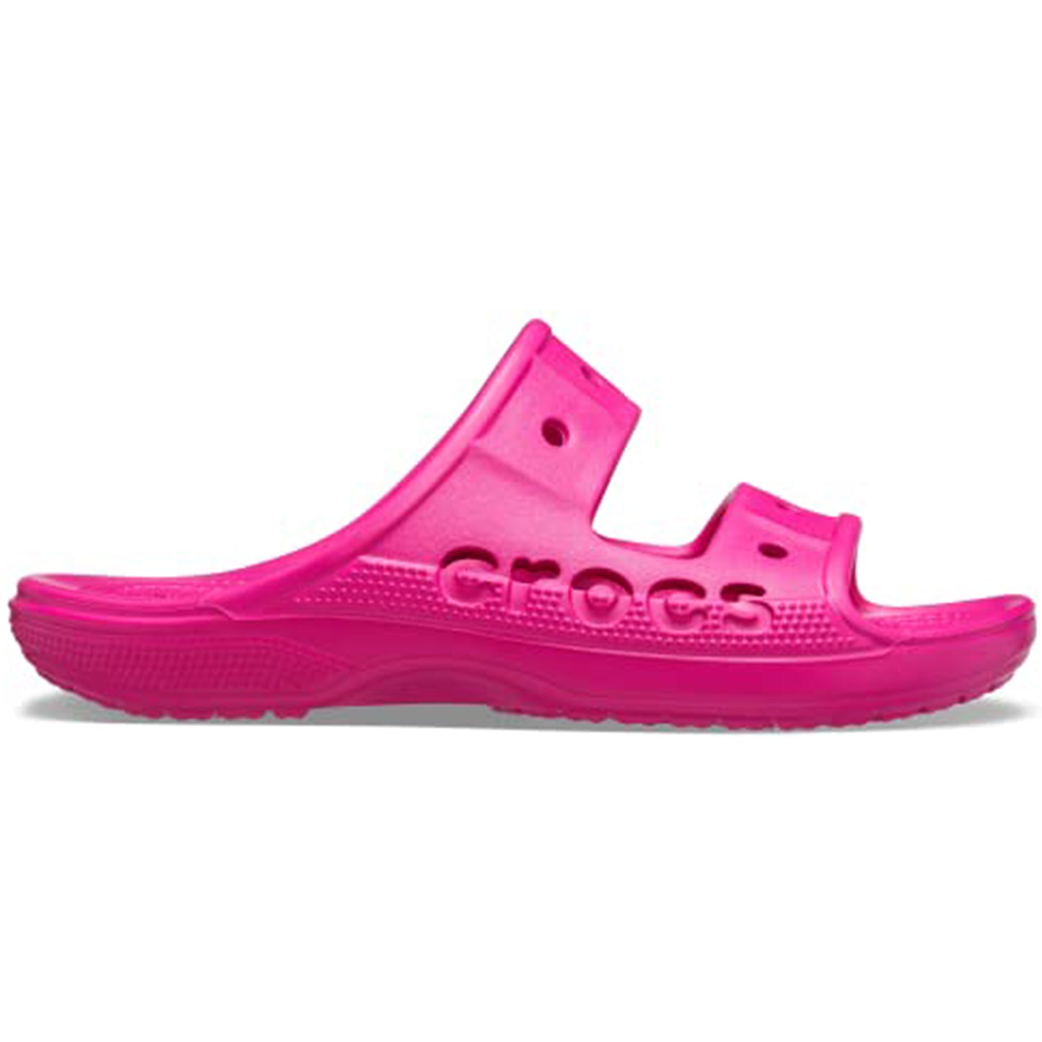 Crocs Baya Sandal - Unisex Candy Pink Shoe Deals Outlet