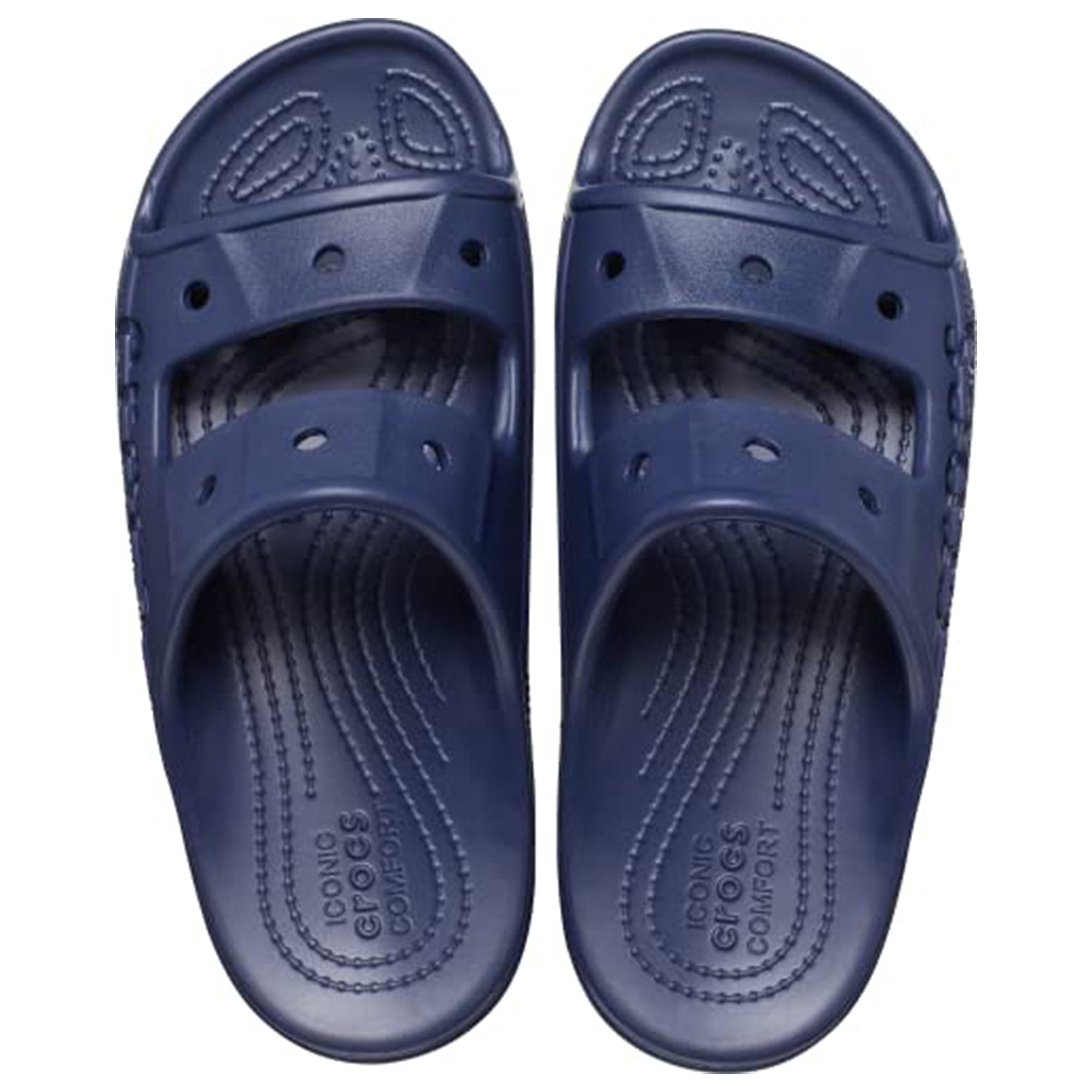 Crocs Baya Sandal - Unisex Navy Shoe Deals Outlet