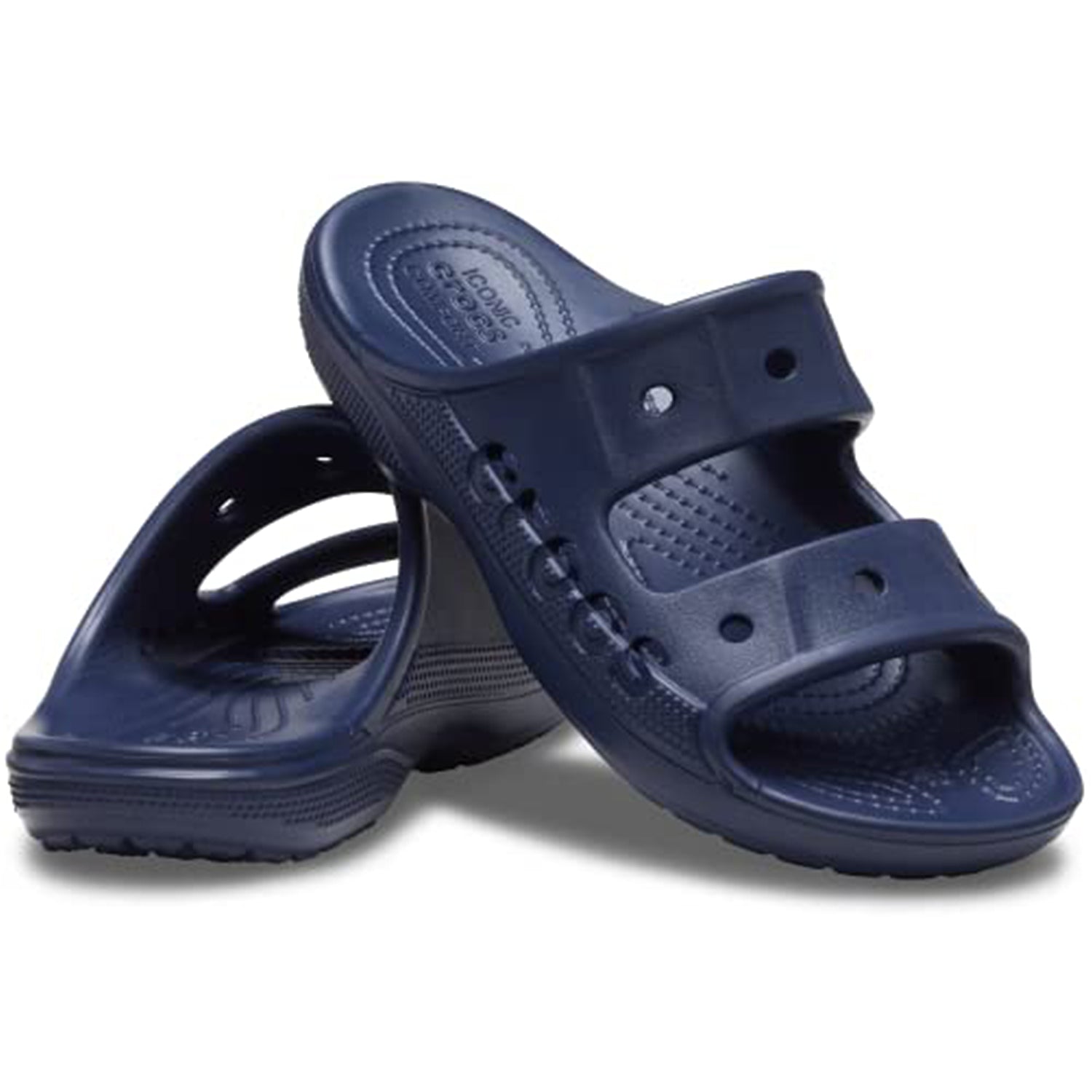 Crocs Baya Sandal - Unisex Navy Shoe Deals Outlet