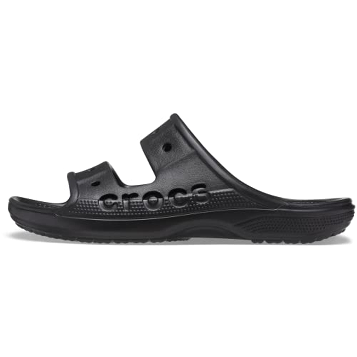 Crocs Baya Sandal - Unisex Black Shoe Deals Outlet