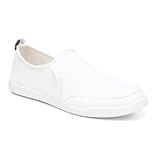 VIONIC Beach Malibu Slip - on Sneaker - Women's Cream Canvas Shoe Deals Outlet