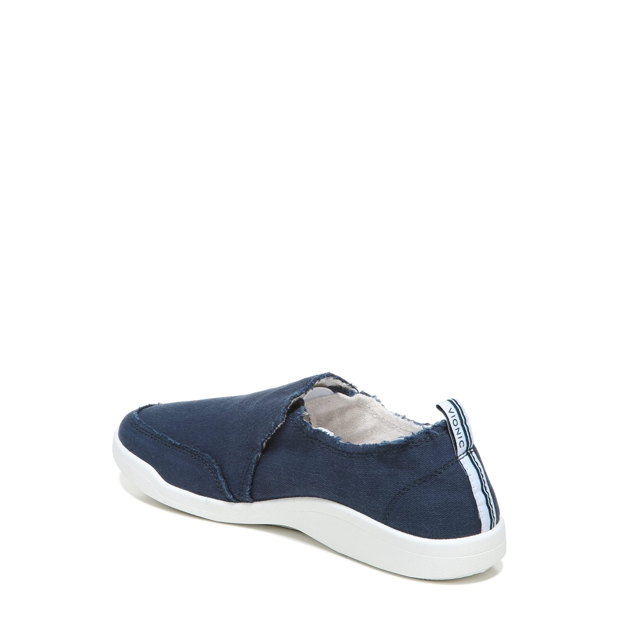 VIONIC Beach Malibu Slip - on Sneaker - Women's Navy Canvas Shoe Deals Outlet