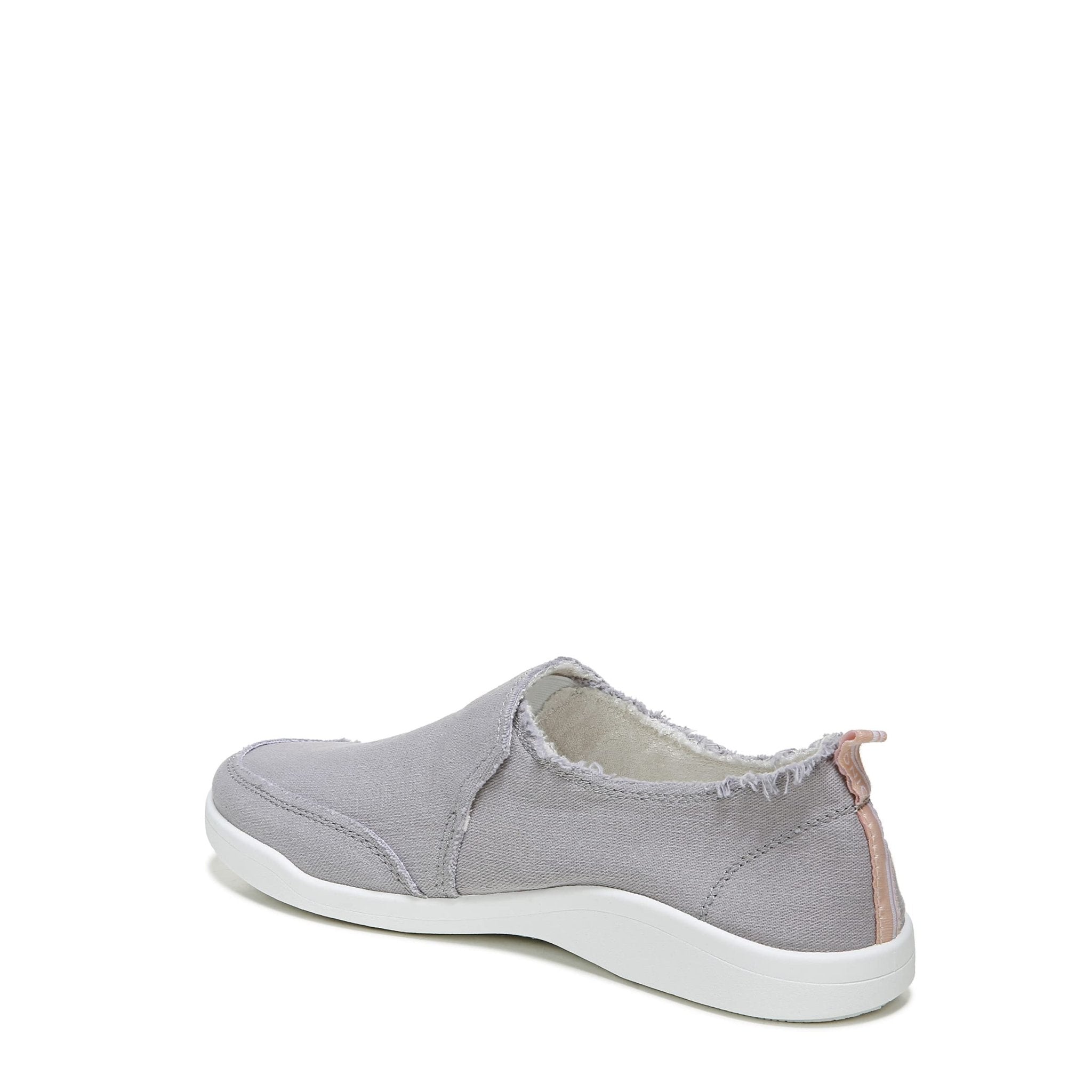 VIONIC Beach Malibu Slip - on Sneaker - Women's Light Grey Canvas Shoe Deals Outlet