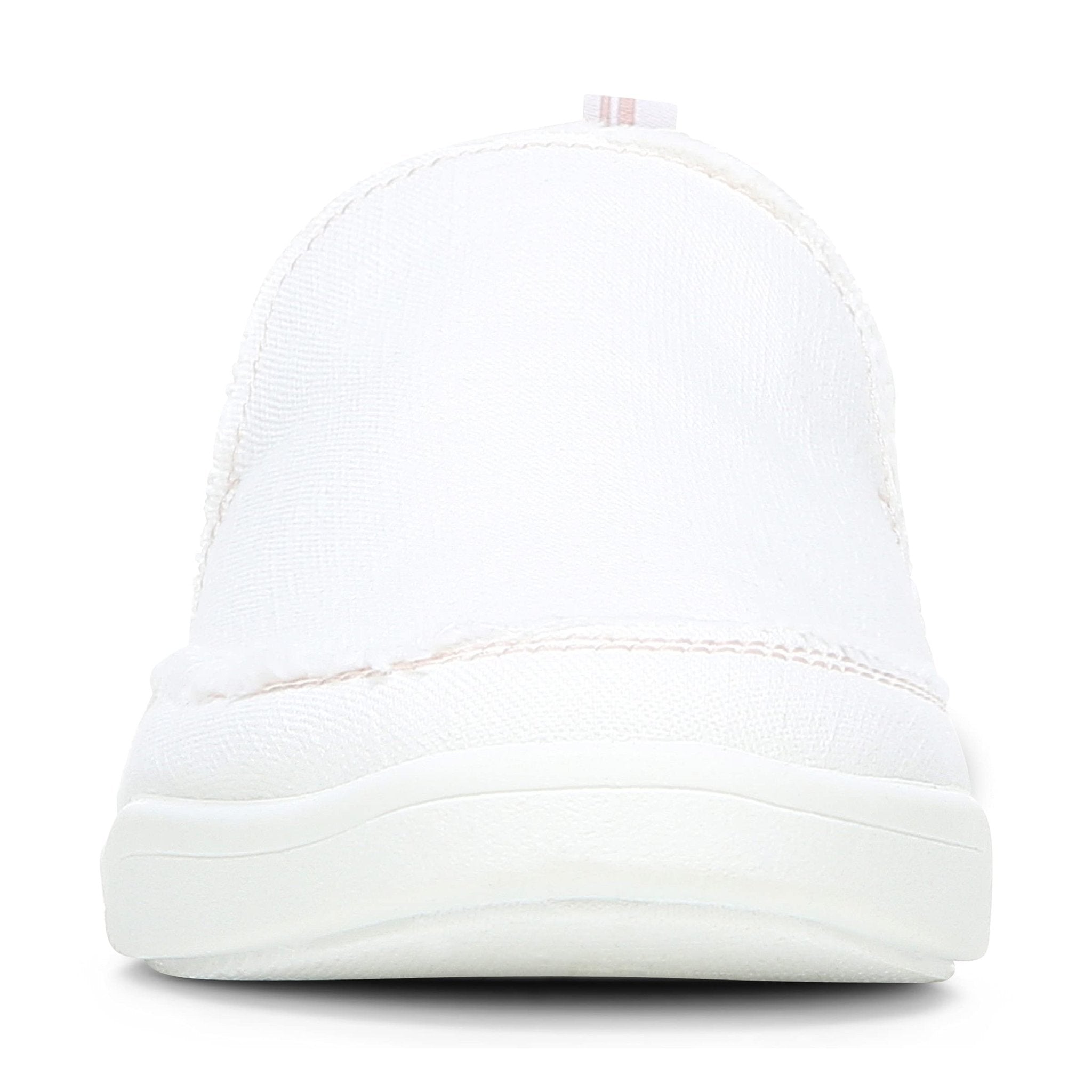 VIONIC Beach Malibu Slip - on Sneaker - Women's Cream Canvas Shoe Deals Outlet