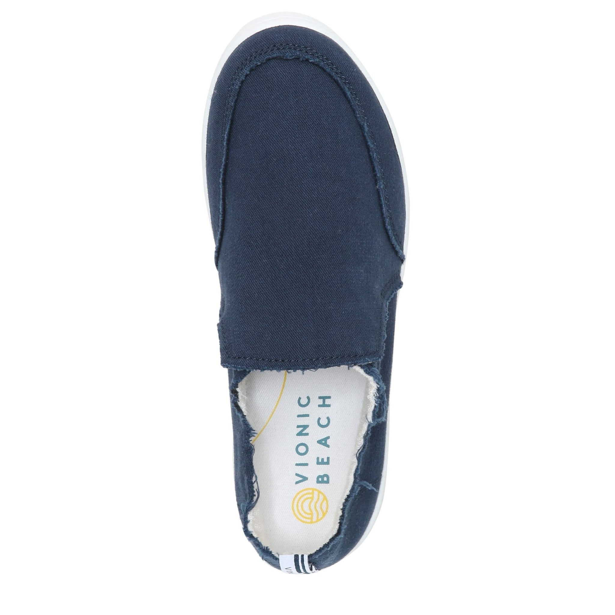 VIONIC Beach Malibu Slip - on Sneaker - Women's Navy Canvas Shoe Deals Outlet