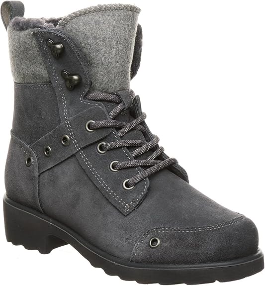 BEARPAW Alicia Charcoal 6 M 889918529304 Shoe Deals Outlet