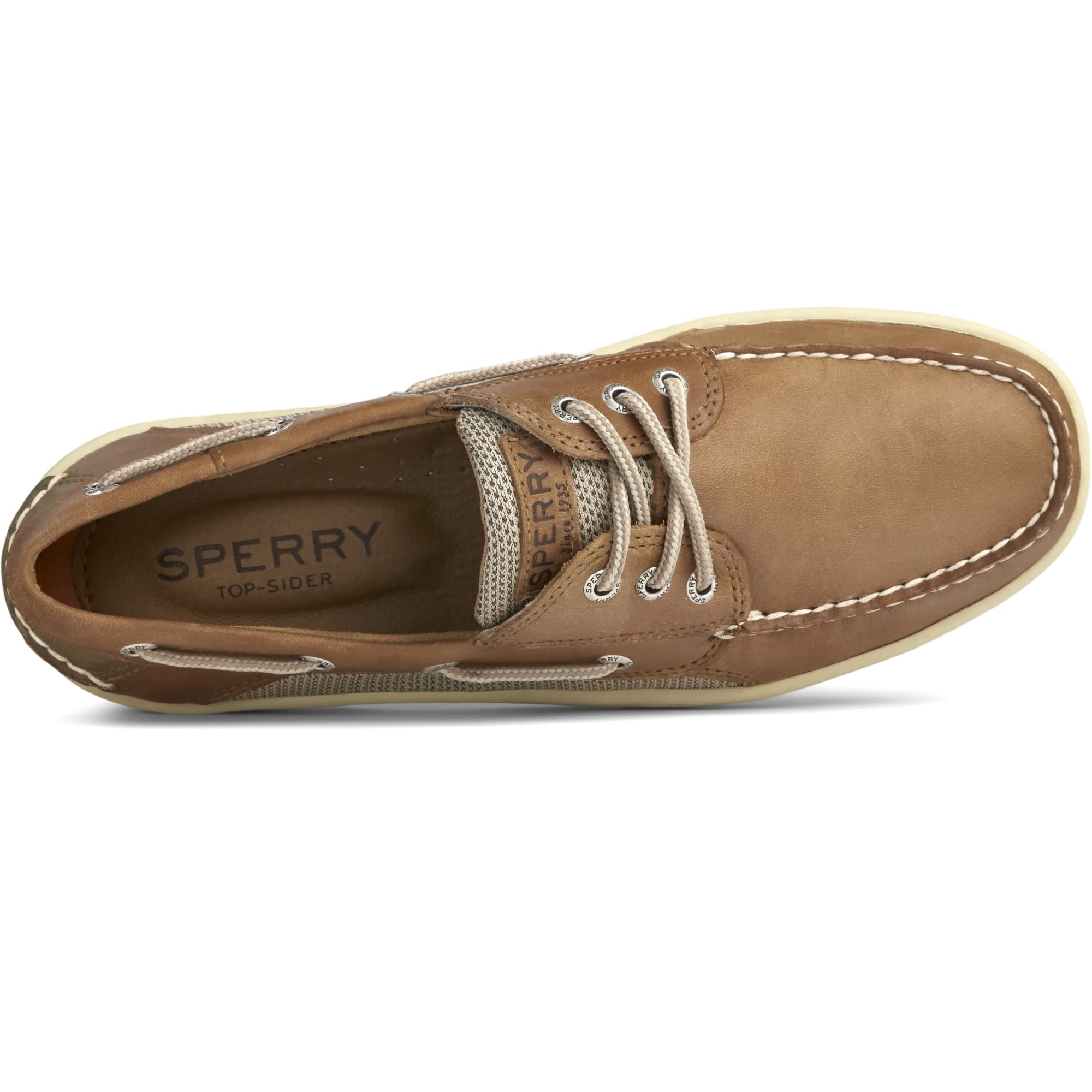 Sperry BILLFISH 3 - EYE - Men's DARK TAN Shoe Deals Outlet