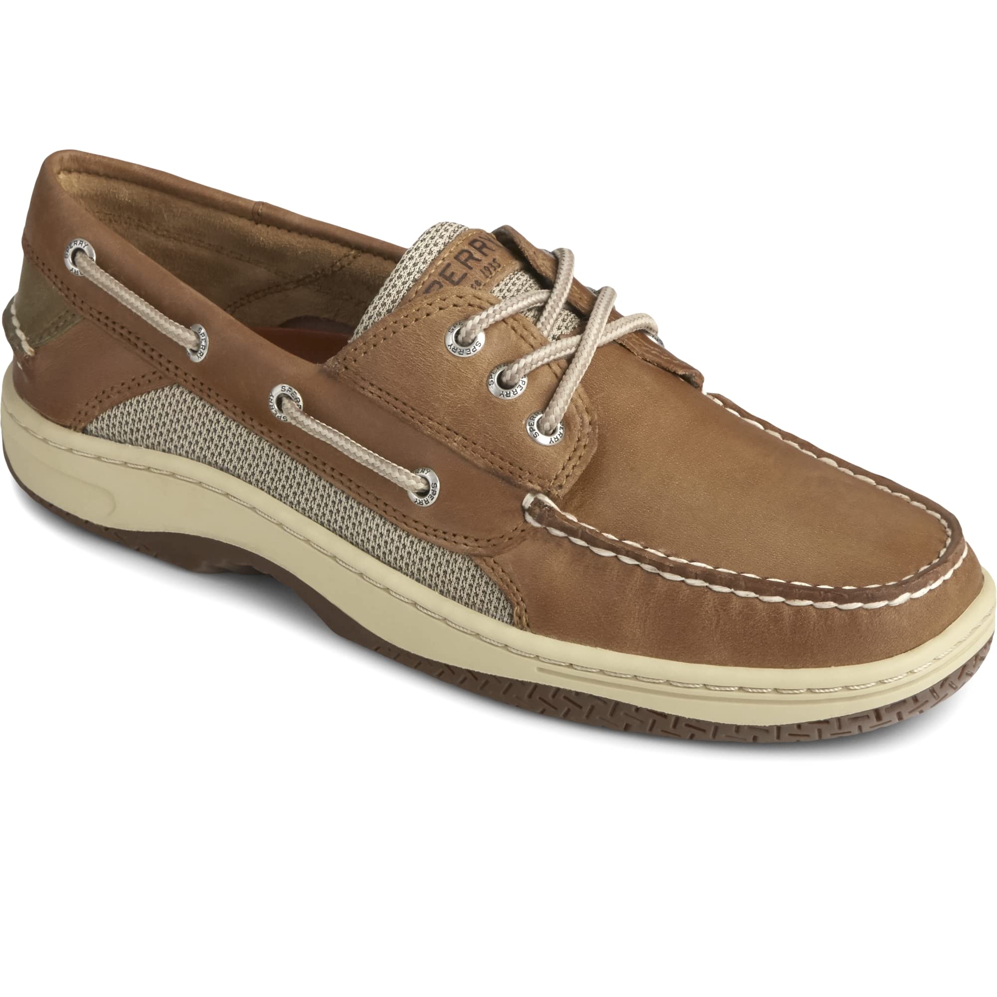 Sperry BILLFISH 3 - EYE - Men's DARK TAN Shoe Deals Outlet