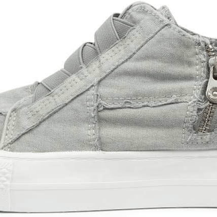 Blowfish Malibu Mamba Canvas Grey 8.5 M 193529047851 Shoe Deals Outlet