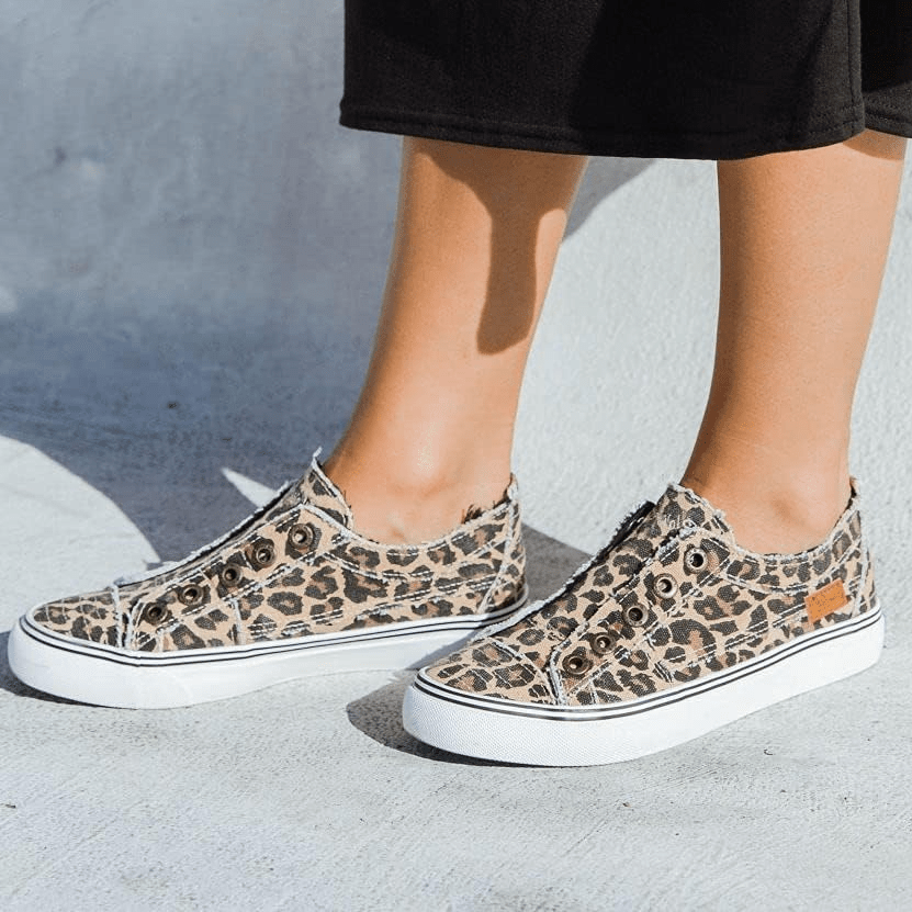 Blowfish Malibu Play Off White Rainforest Leopard 6.5 M 193529136692 Shoe Deals Outlet