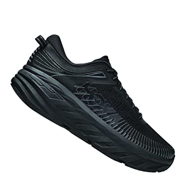 Hoka Bondi 7 - Men's Black Shoe Deals Outlet