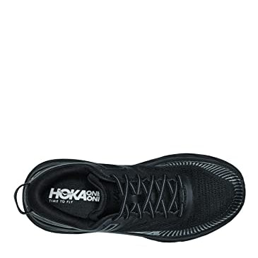 Hoka Bondi 7 - Men's Black Shoe Deals Outlet