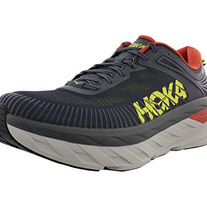 Hoka Bondi 7 - Men's Turbulence/Chili Shoe Deals Outlet