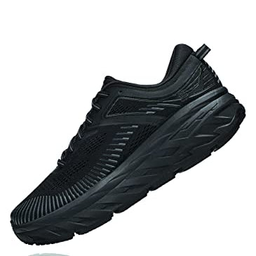 Hoka Bondi 7 - Men's Black Shoe Deals Outlet