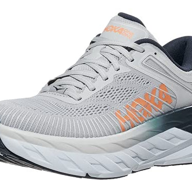 Hoka Bondi 7 - Women's Grey Shoe Deals Outlet