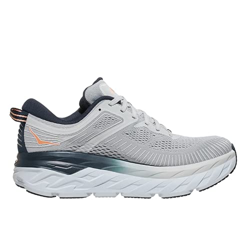 Hoka Bondi 7 - Women's Grey Shoe Deals Outlet