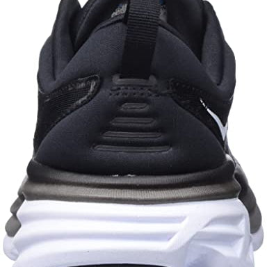 Hoka Bondi 8 - Men's Black/White Shoe Deals Outlet