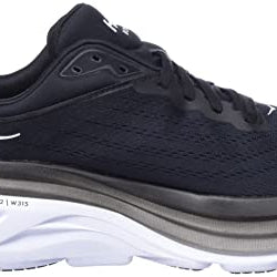 Hoka Bondi 8 - Men's Black/White Shoe Deals Outlet