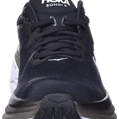 Hoka Bondi 8 - Men's Black/White Shoe Deals Outlet