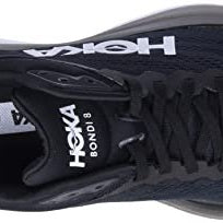 Hoka Bondi 8 - Men's Black/White Shoe Deals Outlet