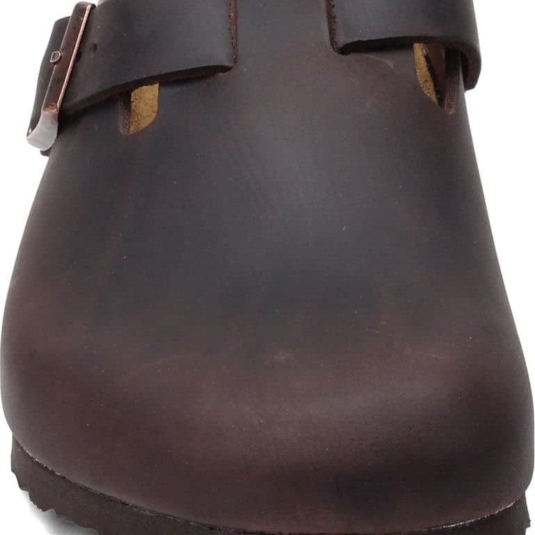 Birkenstock Boston Oiled Leather - Unisex Habana Oiled Leather Shoe Deals Outlet