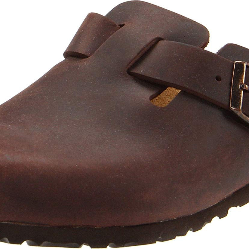 Birkenstock Boston Oiled Leather - Unisex Habana Oiled Leather Shoe Deals Outlet