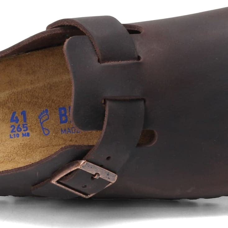 Birkenstock Boston Oiled Leather - Unisex Habana Oiled Leather Shoe Deals Outlet