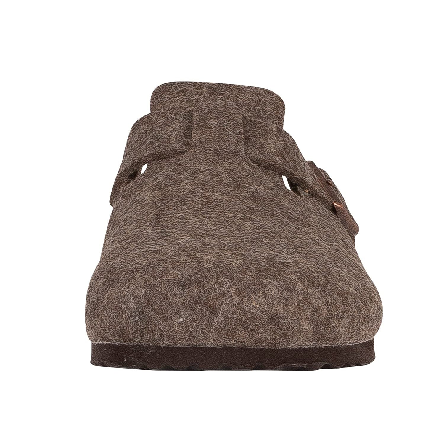 Birkenstock Boston Wool Clogs - Unisex Cacao Shoe Deals Outlet