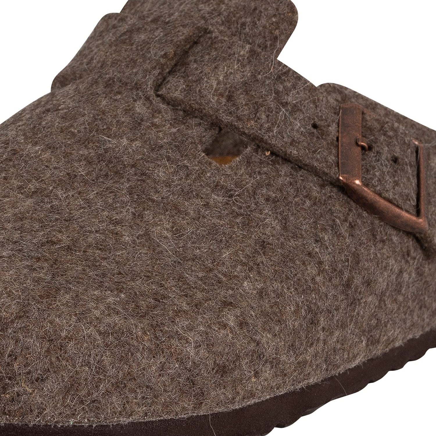Birkenstock Boston Wool Clogs - Unisex Cacao Shoe Deals Outlet