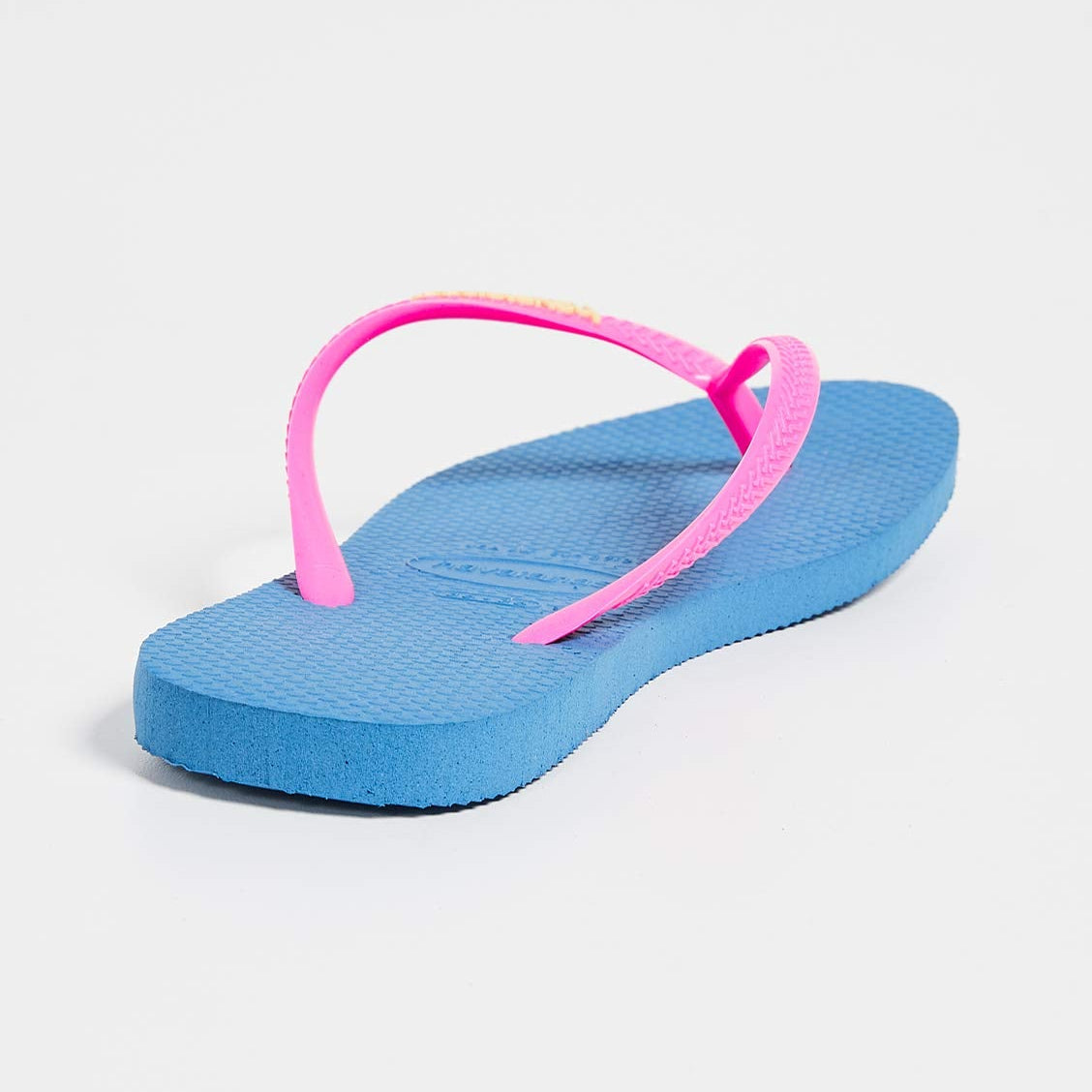 Havaianas Brazil Logo Flip Flops - Unisex Navy Shoe Deals Outlet