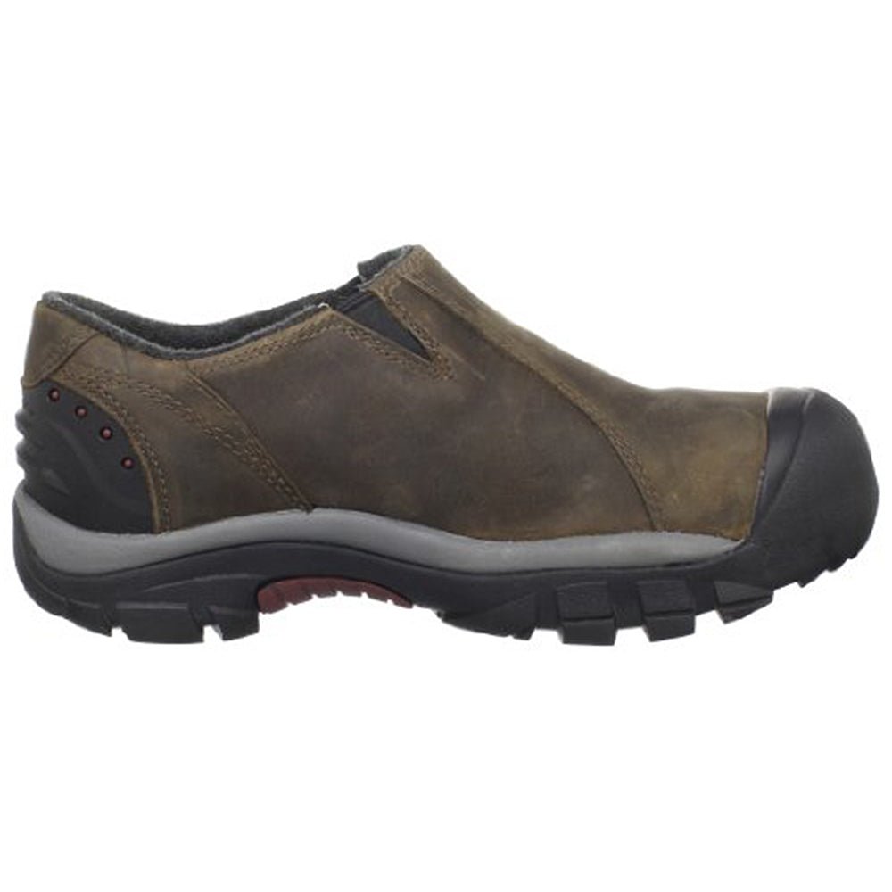 KEEN Brixen Low Waterproof - Men's Slate Black/Madder Brown Shoe Deals Outlet