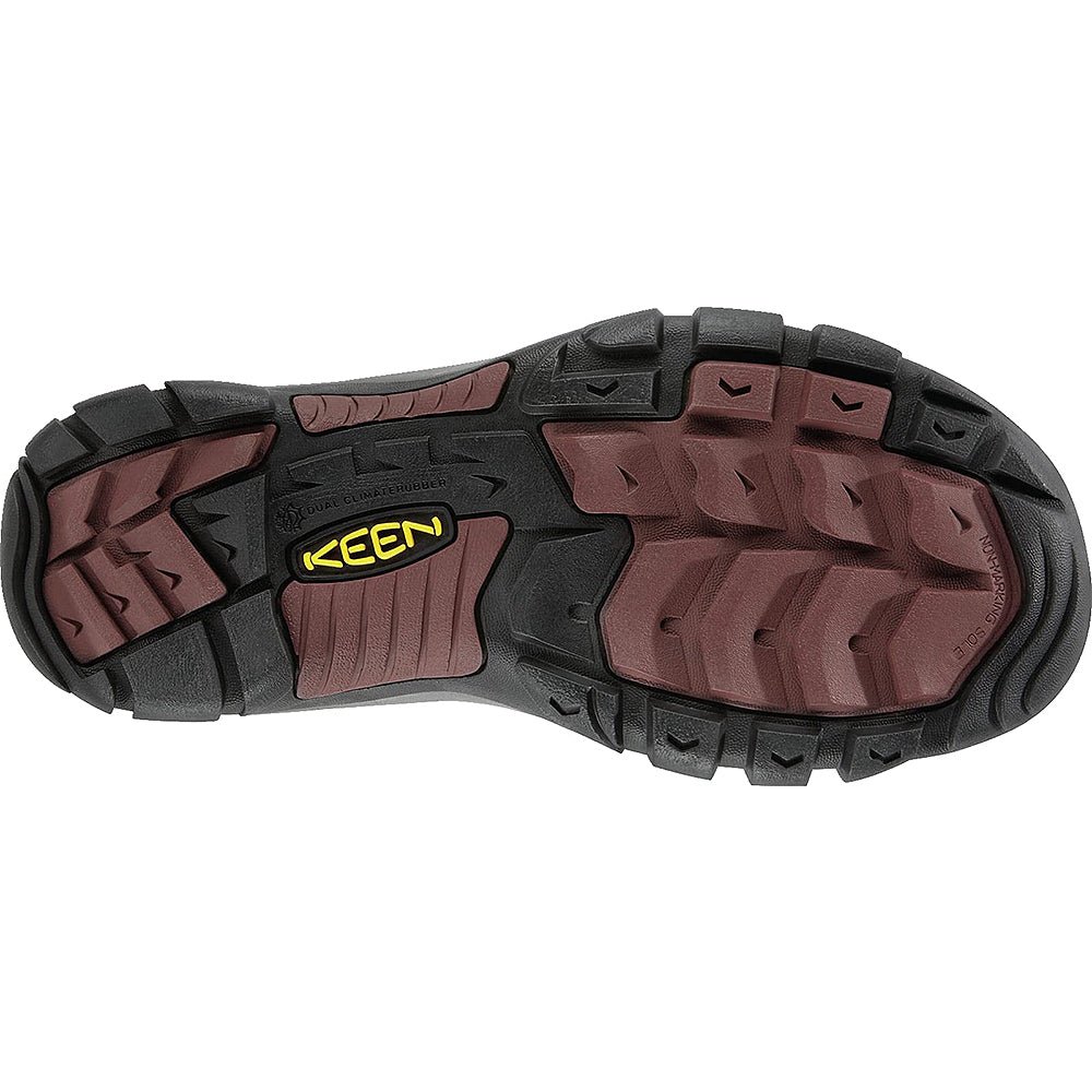 KEEN Brixen Low Waterproof - Men's Slate Black/Madder Brown Shoe Deals Outlet