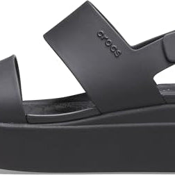 Crocs Brooklyn Low Wedge - Women's Black/Black Shoe Deals Outlet