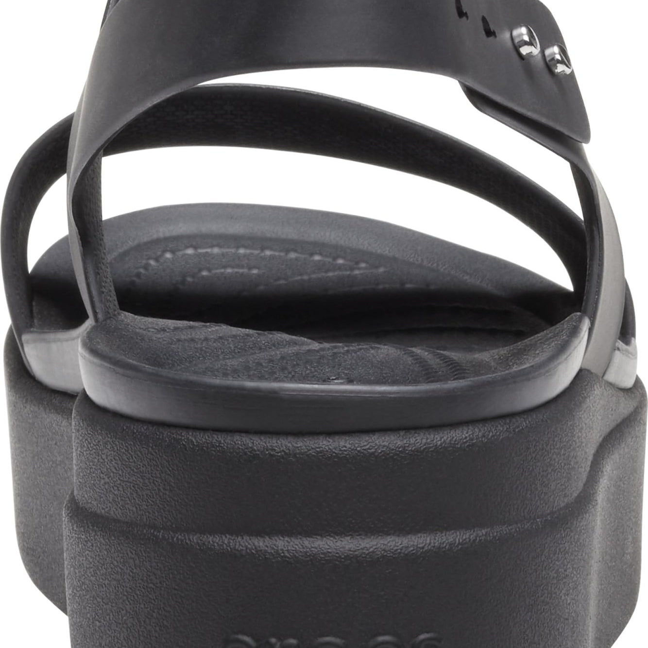 Crocs Brooklyn Low Wedge - Women's Black/Black Shoe Deals Outlet