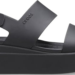 Crocs Brooklyn Low Wedge - Women's Black/Black Shoe Deals Outlet