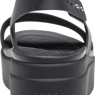 Crocs Brooklyn Low Wedge - Women's Black/Black Shoe Deals Outlet
