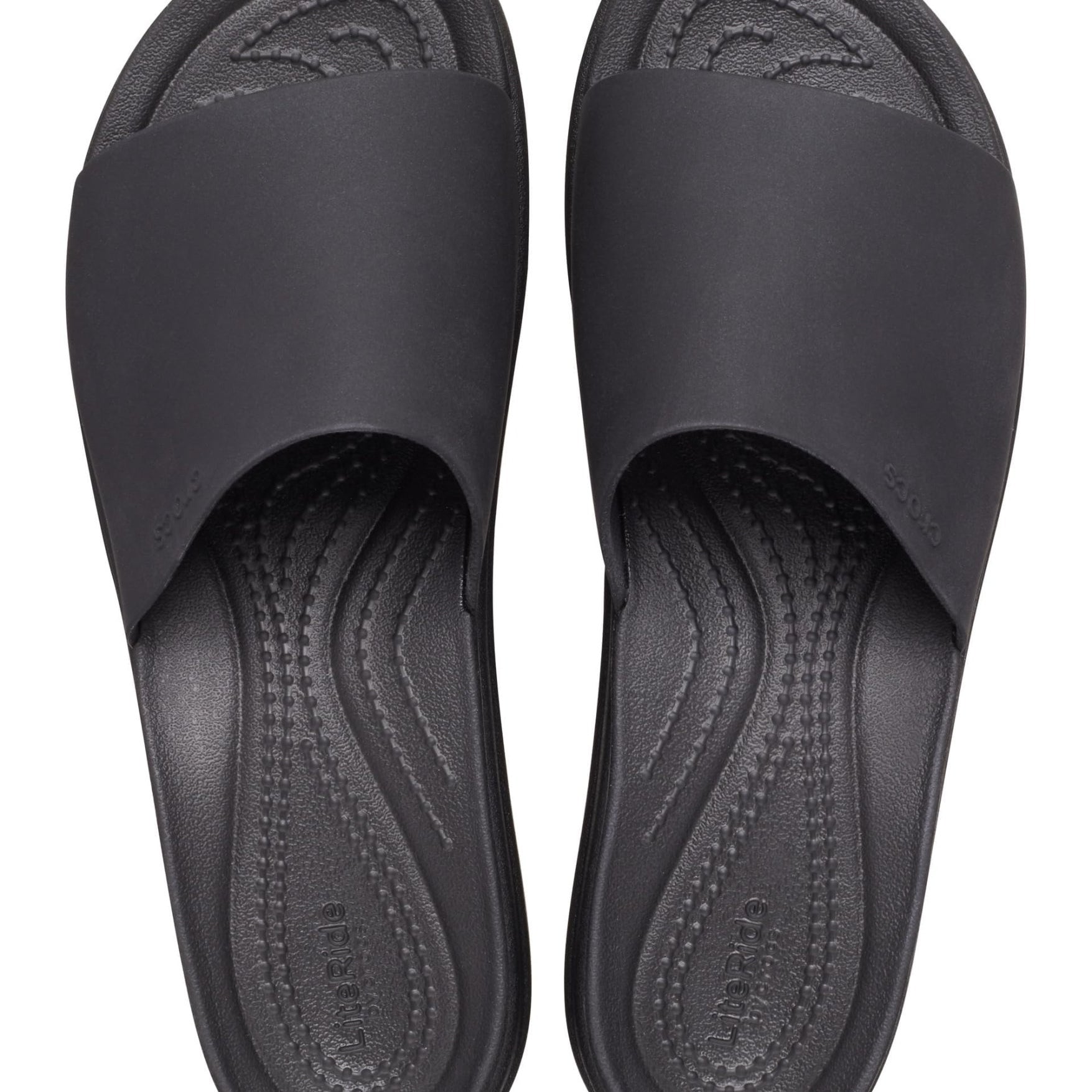 Crocs Brooklyn Slide - Women's Black Shoe Deals Outlet