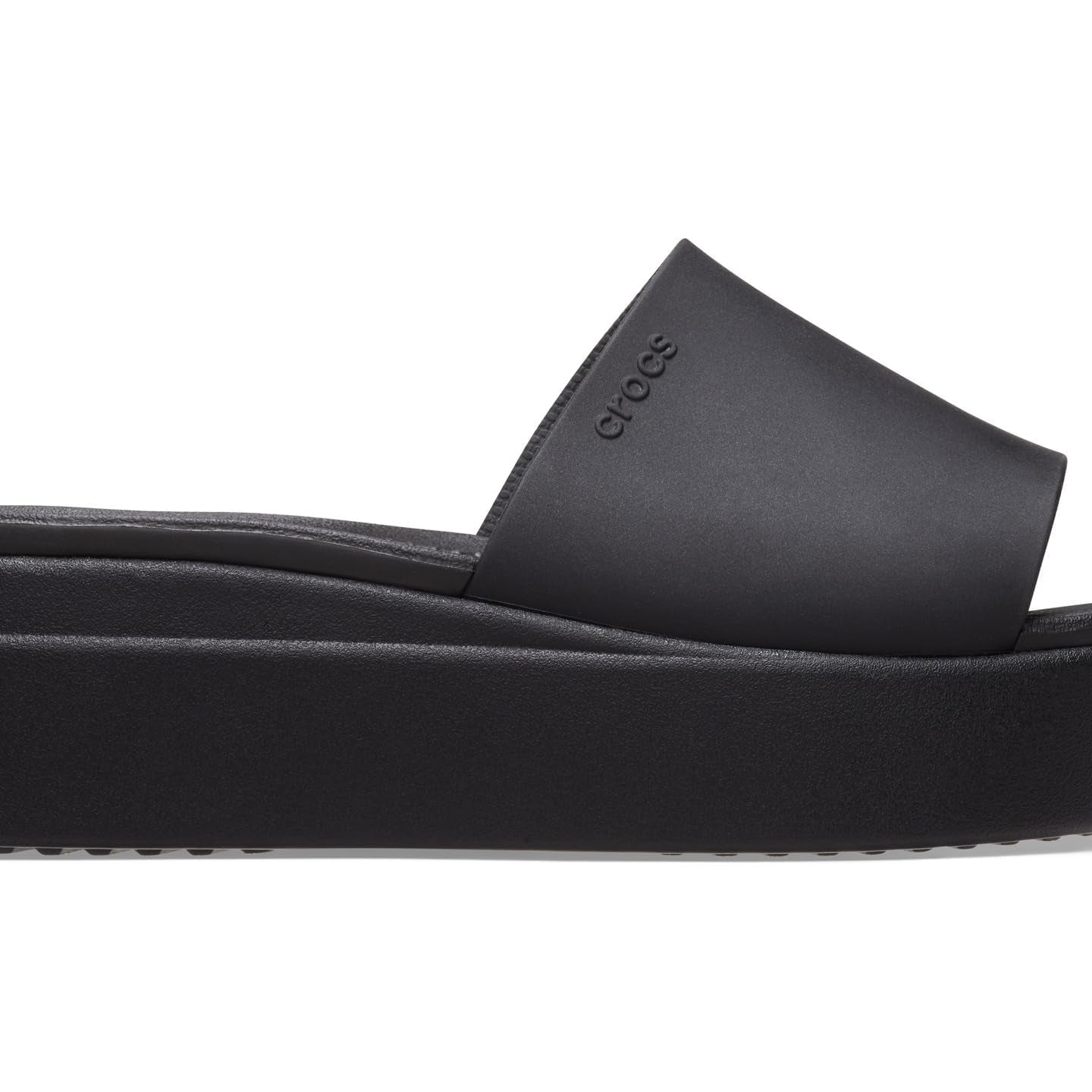 Crocs Brooklyn Slide - Women's Black Shoe Deals Outlet