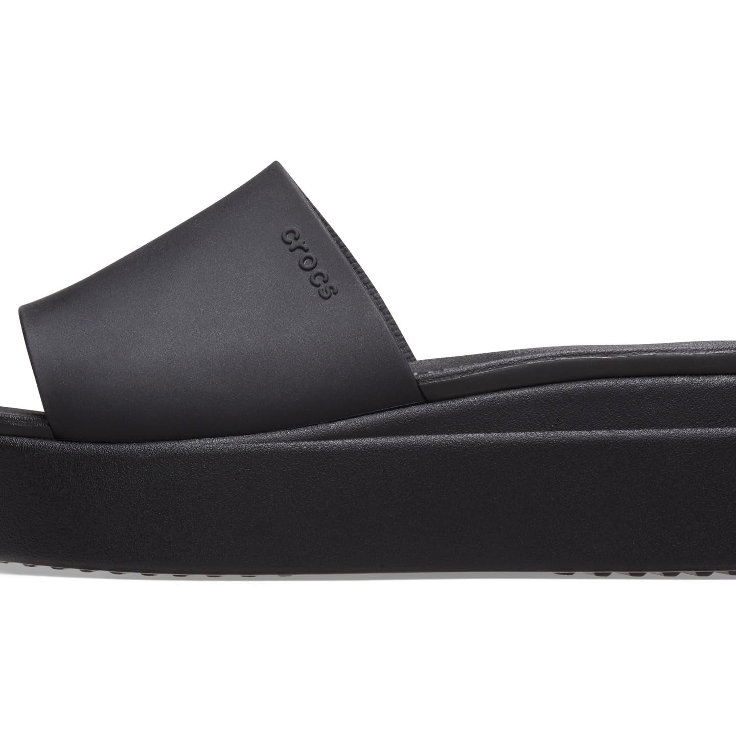Crocs Brooklyn Slide - Women's Black Shoe Deals Outlet