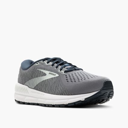 Brooks Addiction GTS 15 Grey / Navy / Aqua 10 N (2A) 190340943355 Shoe Deals Outlet