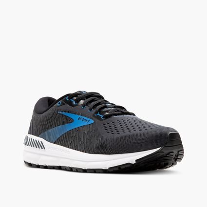 Brooks Addiction GTS 15 India Ink / Black / Blue 9 W (2E) 190340941931 Shoe Deals Outlet