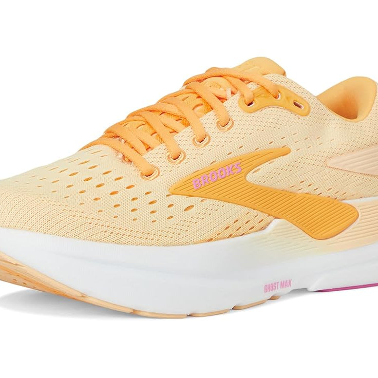 Brooks Ghost Max 3 Apricot / Apricot / Super Pink 10 B 195394698442 Shoe Deals Outlet