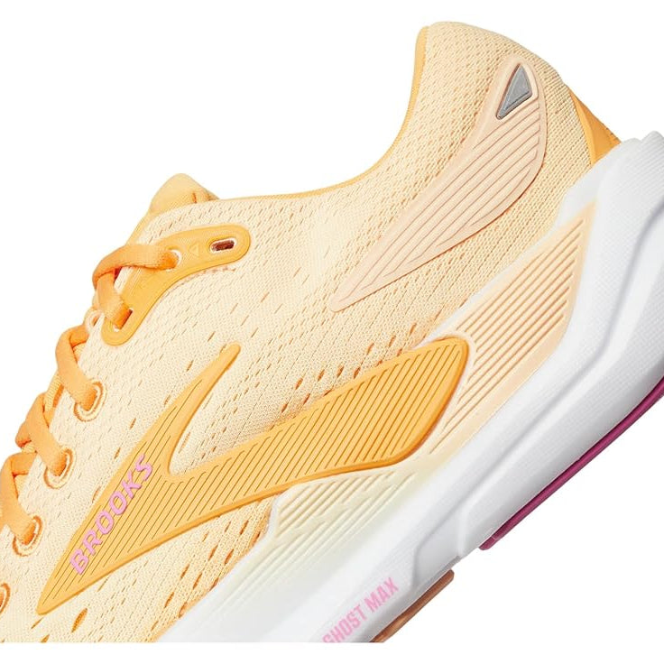 Brooks Ghost Max 3 Apricot / Apricot / Super Pink 10.5 B 195394698459 Shoe Deals Outlet