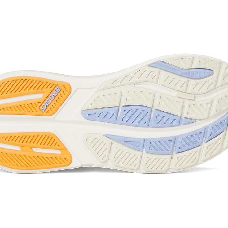 Brooks Ghost Max 3 Coconut / Blue Heron / Orange 10.5 B 195394698299 Shoe Deals Outlet
