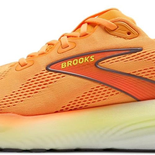 Brooks Glycerin 22 Orange / Nightlife / White 10 D 195394676402 Shoe Deals Outlet