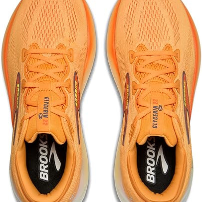 Brooks Glycerin 22 Orange / Nightlife / White 11 D 195394676426 Shoe Deals Outlet