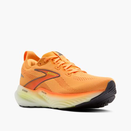 Brooks Glycerin 22 Orange / Nightlife / White 8 D 195394676365 Shoe Deals Outlet